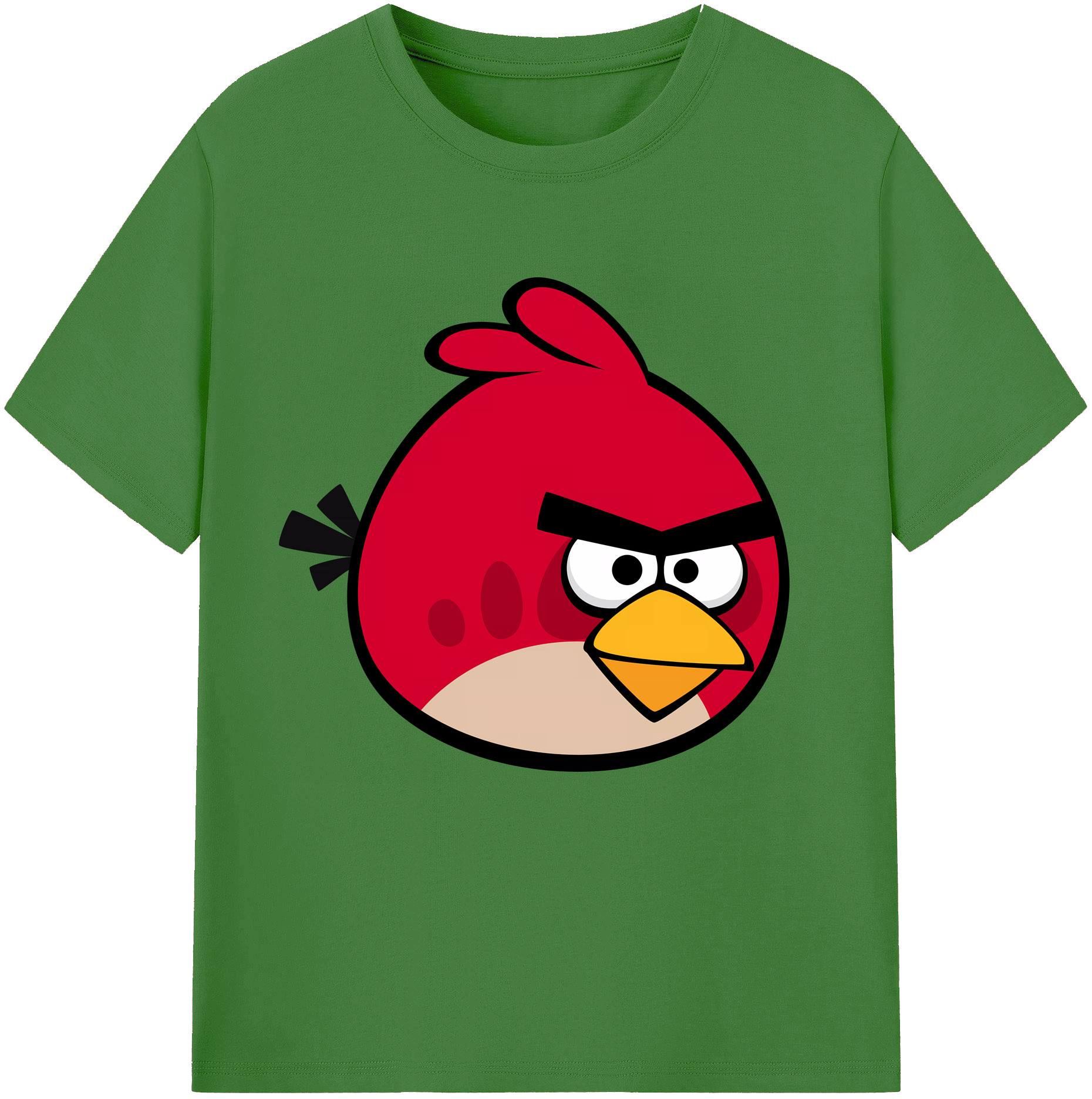 （画像用） Angry Birds アングリーバード レディースカジュアルプリントTシャツ（綿100％）